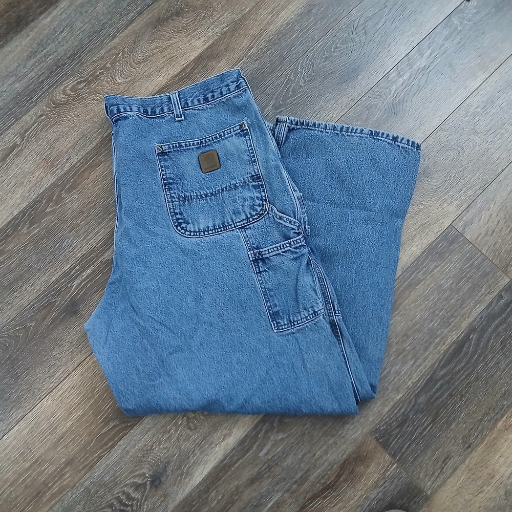 Classic Men's Blue Denim Jeans